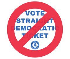 Not Straight Ticket Voting